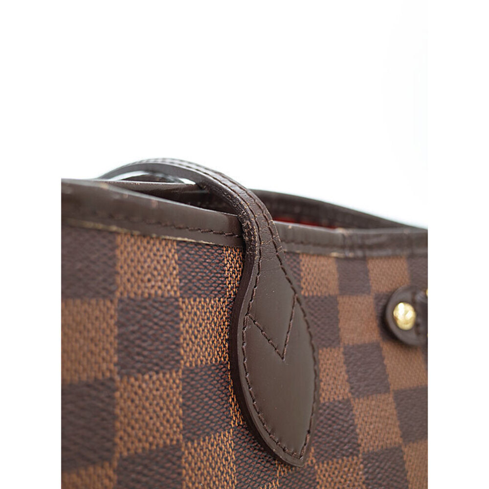 Louis Vuitton Damier Ebene Brown Neverfull Tote Bag - Picture 7 of 8